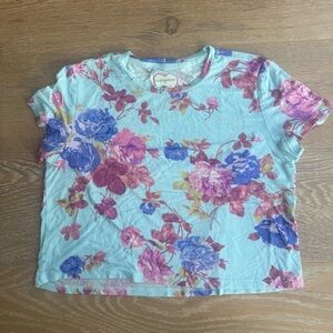 LoveShackFancy x BeachRiot floral tee